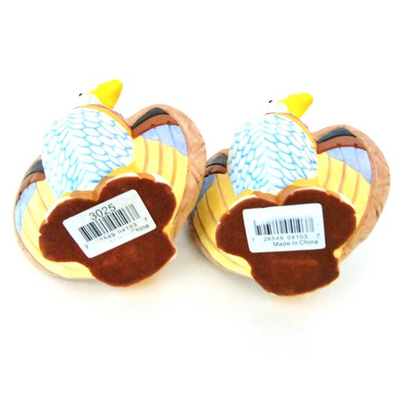 American Bald Eagle Candle Holders Taper Candlestick Set 2 Southwest Birds 4.5"T - Picture 5 of 6